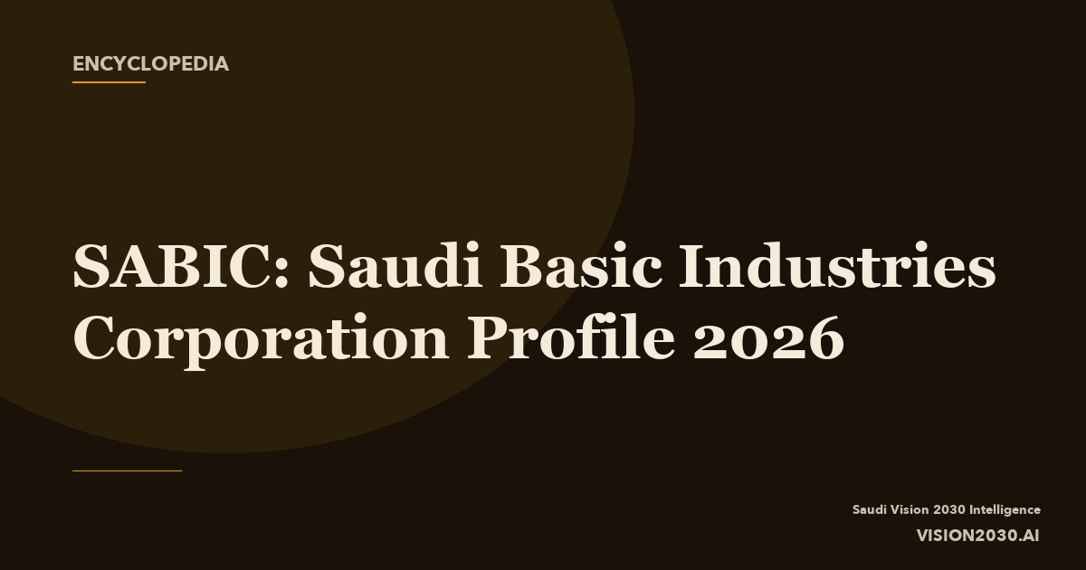 SABIC Saudi Basic Industries Corporation Profile 2026