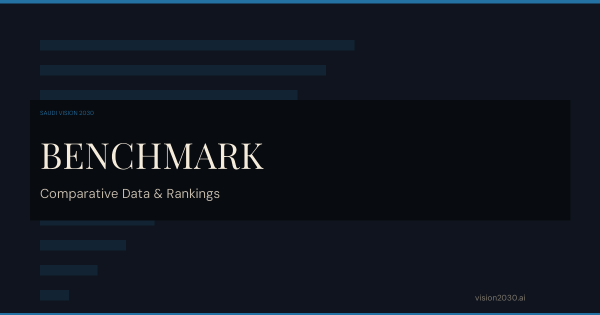 Digital Government Across the GCC: E-Government Benchmark — Benchmark | Saudi Vision 2030