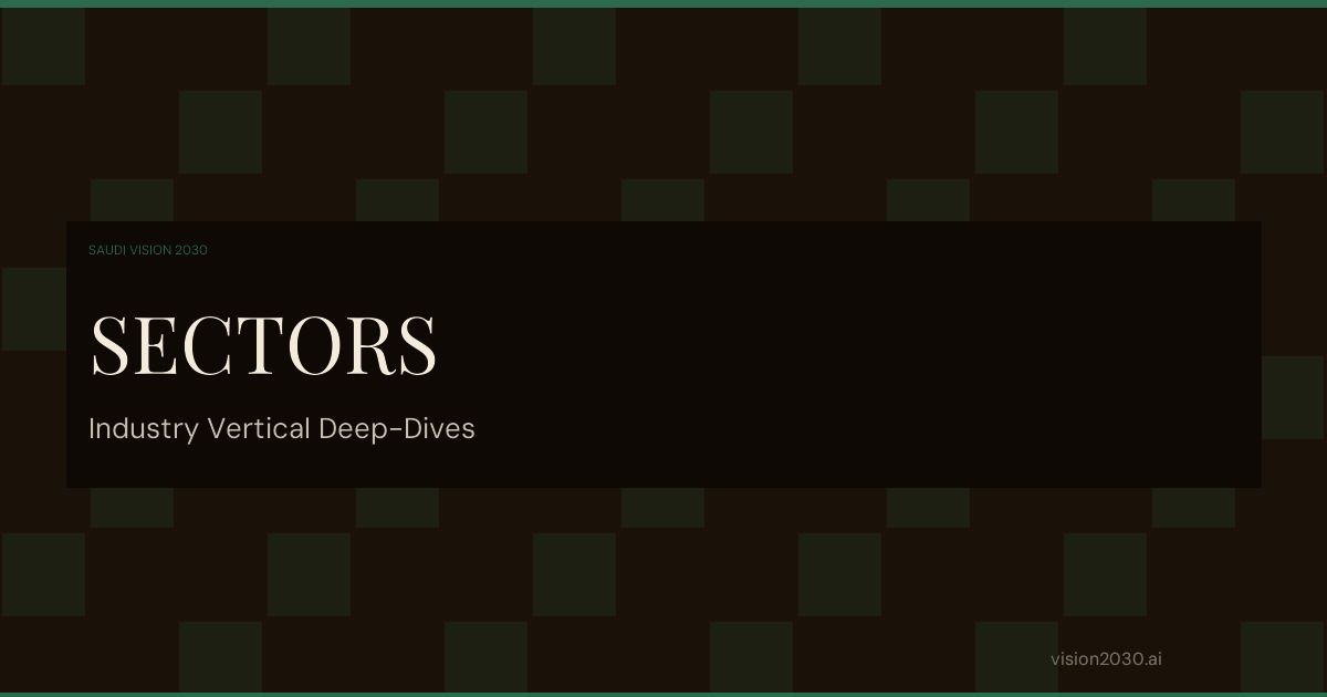 Blockchain and Digital Assets in Saudi Arabia — Sectors | Saudi Vision 2030